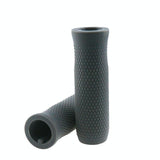 Silicone Handbar Cover for Ninebot Es Scooters - Black Pair - 45-Degree Angle