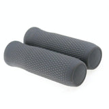 Silicone Handbar Cover for Ninebot Es Scooters - Black Pair - Rear View