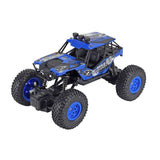 Blue Off-road Rc Car for Kids - Alloy Remote Control Charging - Front View