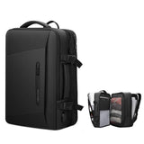 Large Capacity Oxford Cloth Backpack - 17.3 Inch Expansion Style for Men