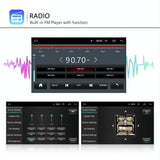 7 Inch Android Car Navigation Player With Wireless Carplay - 1 + 16G - Fits Volkswagen - 4Lights Camera - Low Angle