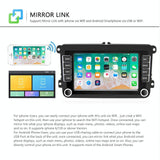 7 Inch Android Car Navigation Player With Wireless Carplay - 1 + 16G - Fits Volkswagen - 4Lights Camera - Extra Image