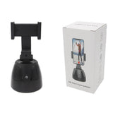 Smart 360-degree Follow-up Tripod Head with Live Video Recording and Charging - Rear View