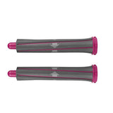 Long Barrels for Dyson Hair Dryer - Curling Iron Accessory Pair - Front View