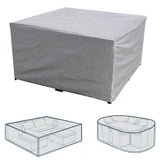 Waterproof Outdoor Table and Chair Cover - 308x138x89cm - Close-Up Angle