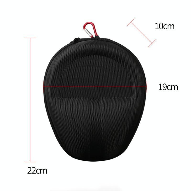 Compact Headphone Storage Bag - Black