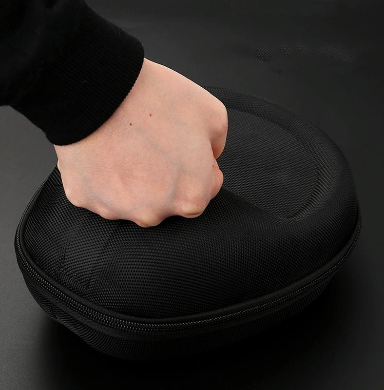 Compact Headphone Storage Bag - Black