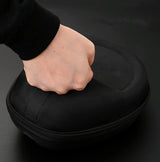 Compact Headphone Storage Bag - Black - Rear View
