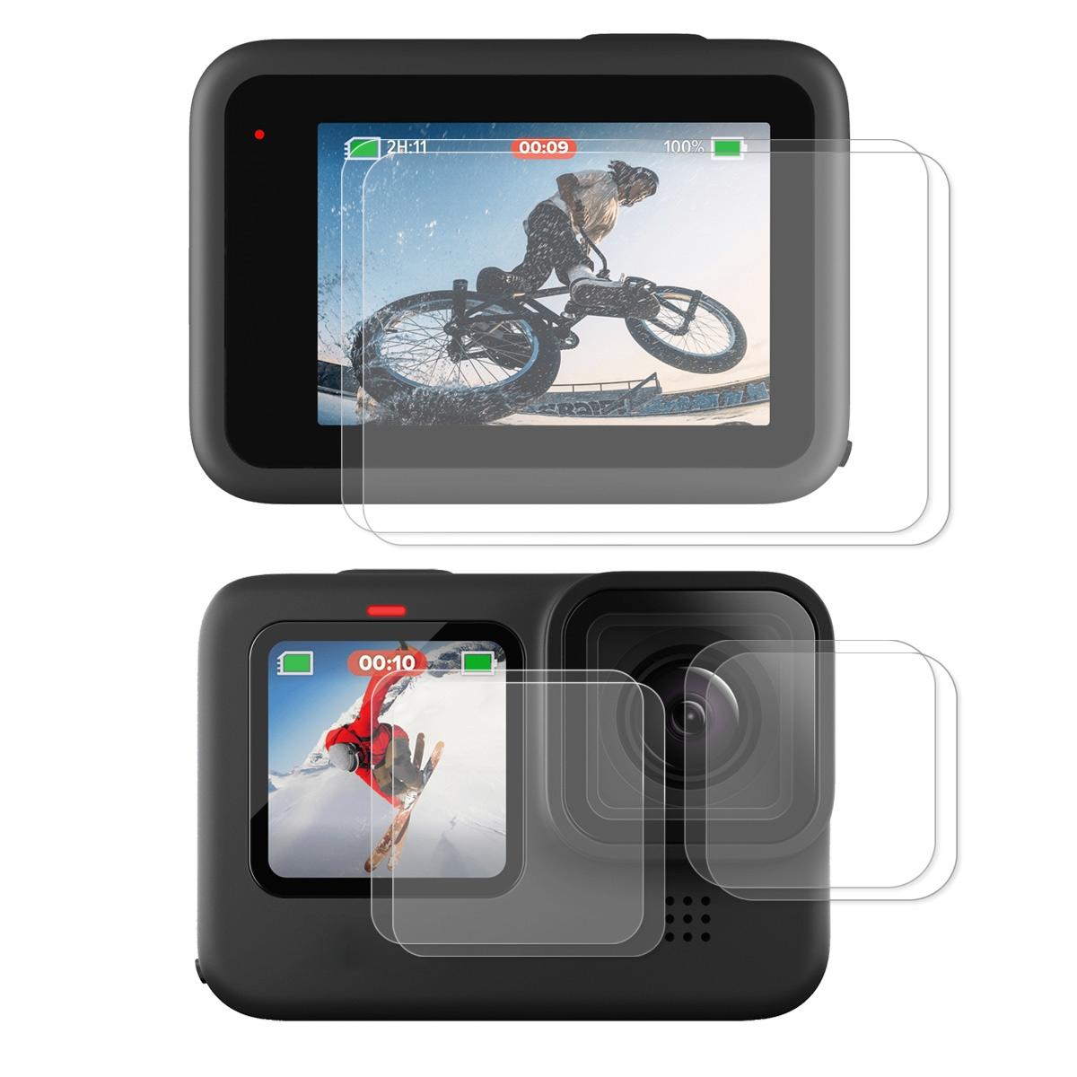 Enkay Hat Prince 3-in-1 Tempered Glass Screen Protector for Gopro Hero 10 - 0.2mm