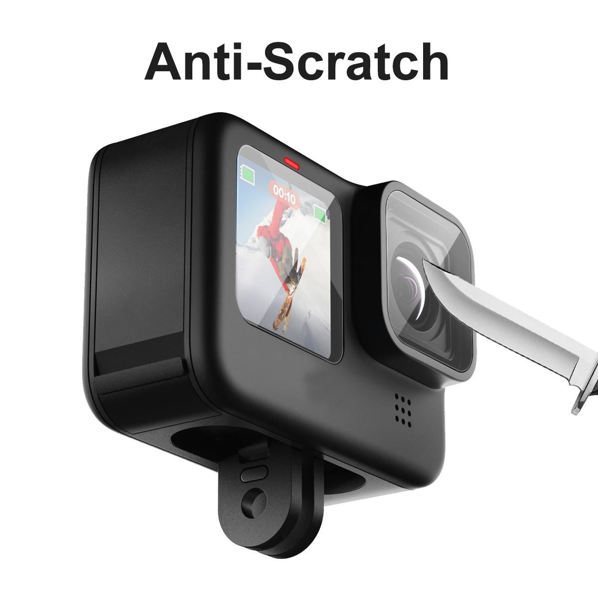 Enkay Hat Prince 3-in-1 Tempered Glass Screen Protector for Gopro Hero 10 - 0.2mm