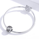 925 Sterling Silver Diy Birthstone Bracelet & Necklace Set February Style - February - 45-Degree Angle