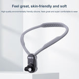 Flexible Neck Mount for Pov Viewing with Strap - With J-Hook Buckle - 45-Degree Angle