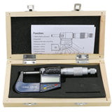 Digital Micrometer - 0.001mm Resolution 50-75mm Range - Rear View