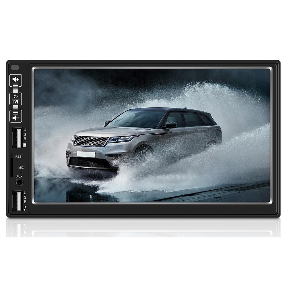 7 Inch Car Mp5 Player With Bluetooth / Fm Remote 4 Led Camera