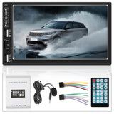 7 Inch Car Mp5 Player With Bluetooth / Fm Remote 4 Led Camera - Low Angle