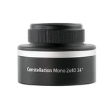 Portable Mini Binoculars for Stargazing - 3x / 4x Magnification 2x40 - Front View
