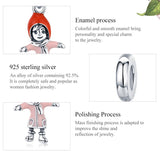 925 Sterling Silver Sunshine Girl Bead Pendant For Diy Bracelets And Necklaces - Low Angle