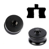 3-Piece Aluminum Alloy Adapter 3 / 8 Female To 1 / 4 Male - Front View