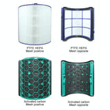 Compatible Air Purifier Filter for Dyson Tp04 / Dp04 / Hp04 - Top-Down View