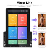 9.7 Inch Vertical Screen Android Car Mp5 Player With Hd 2.5D Glass Standard + 4 Lights Camera - Extra Image