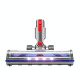V-shaped Anti-tangle Floor Brush for Vacuum Cleaners - For Dyson V10 Slim / V12 - Front View