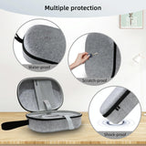 Portable Vr Headset Storage Bag for Apple Vision Pro Glasses - Gray Felt - Gray Felt