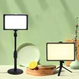 30cm Bracket Flat-panel Live Fill Light - 8 Inch 3200-5500k Three-colour Temperature - Side View
