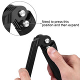 Foldable 3-way Tripod Selfie Stick for Action Cameras - 20-58cm Length - Extra Image