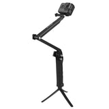 Foldable 3-way Tripod Selfie Stick for Action Cameras - 20-58cm Length - Extra Image