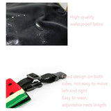 Refreshing Avocado Pet Scarf Three-Layer Thickened Waterproof Saliva Towel - Size S - Close-Up Angle