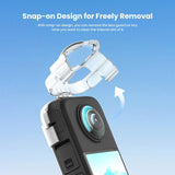 Amagisn Protective Lens Guard for Insta360 X3 Camera - Silicone Case - Rear View