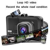 1080P Hd 3.0 Wide-Angle Driving Recorder With Reversing Image - Rear View