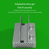 Vertical Laptop Docking Station with 4k / 60hz Type-c Hub - 11-In-1 With Lan