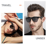 Bluetooth 5.3 Smart Sunglasses with Wireless Headset and Anti-glare Protection - Close-Up Angle