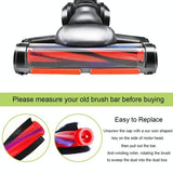 Roller Bar Brush Head for Dyson V6 Dc59 Dc62 Sv03 Vacuum Cleaner - 225Mm - 45-Degree Angle
