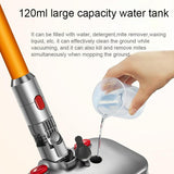 Electric Wet & Dry Mopping Head with Water Tank for Dyson V7 / V8 / V10 / V11 - Top-Down View