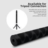 70cm Straight Pull Selfie Stick for Sports Cameras with 3 Jaw Screw - Rod+1/4 Turn 3 Jaw+Screw - Close-Up Angle