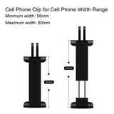 70cm Straight Pull Selfie Stick for Sports Cameras with 3 Jaw Screw - Rod+1/4 Turn 3 Jaw+Screw