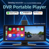 Portable Car Bluetooth Dvr Monitor - Supports Carplay / Android Auto - Display + Camera - Extra Image