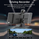 Portable Car Bluetooth Dvr Monitor - Supports Carplay / Android Auto - Display + Camera - Extra Image