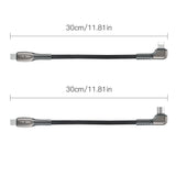 Type c Data Cable for Dji Mavic 3 Mini 3 Pro Air 2s and Mini 2 - Aluminum Alloy Housing - Top-Down View