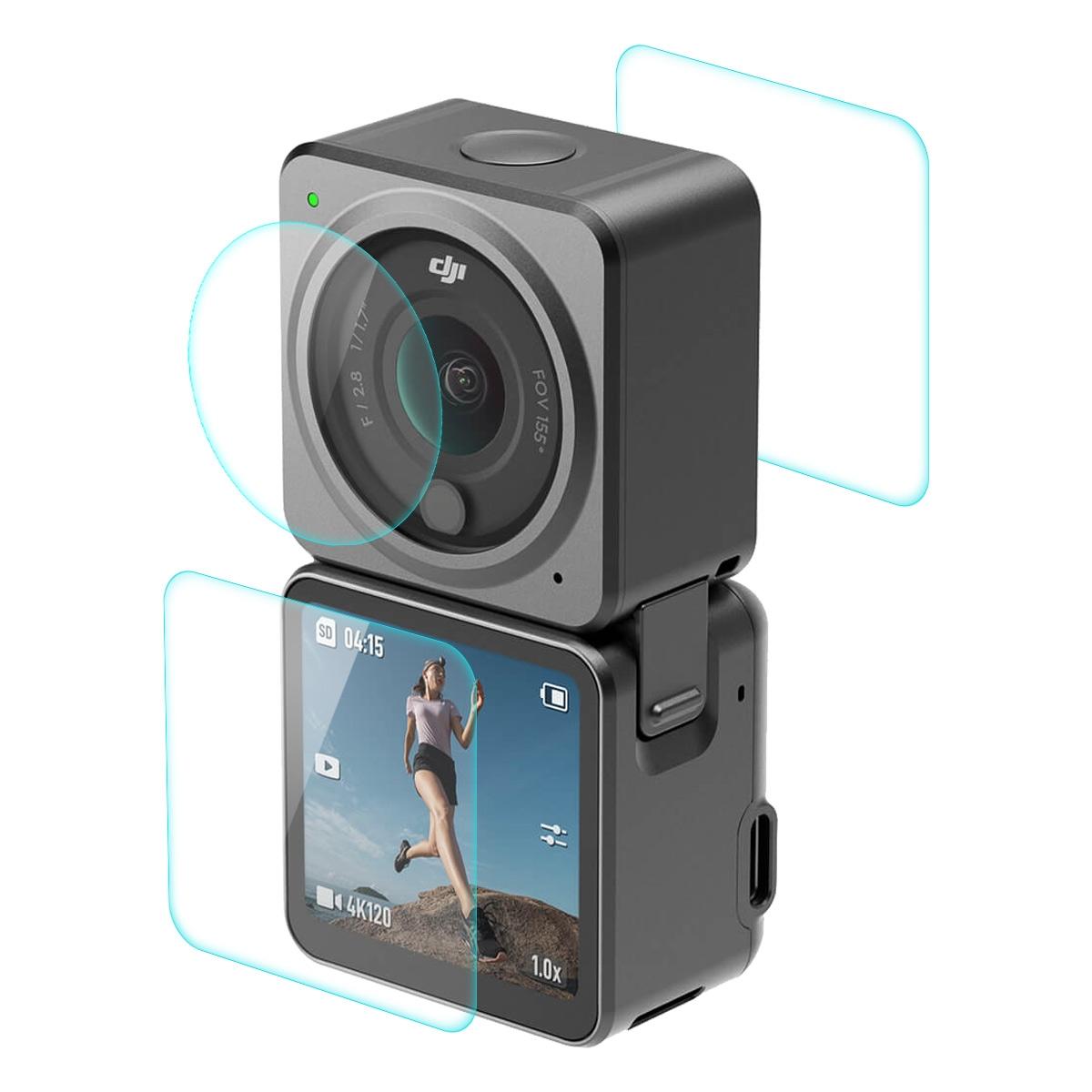 Dji Action 2 Dual Screen Combo Tempered Glass Film - 0.2mm 9h