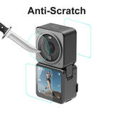 Dji Action 2 Dual Screen Combo Tempered Glass Film - 0.2mm 9h - Side View