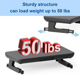 Adjustable Laptop Stand with Storage Drawer - Height Riser - Upgrade - Rear View