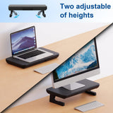 Adjustable Laptop Stand with Storage Drawer - Height Riser - Upgrade