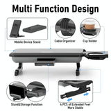 Adjustable Laptop Stand with Storage Drawer - Height Riser - Upgrade - Extra Image