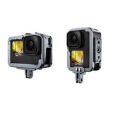 Vertical Shooting Set for Gopro Hero11 / 10 / 9 with Aluminium Alloy Frame - Side View