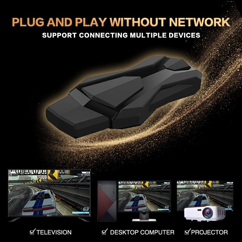 Wireless Double Tv Game Console With 2.4G Controller - 16G Storage