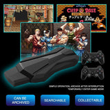 Wireless Double Tv Game Console With 2.4G Controller - 16G Storage - Low Angle