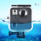 Waterproof Diving Case for Gopro Fusion - 45m Depth - Front View